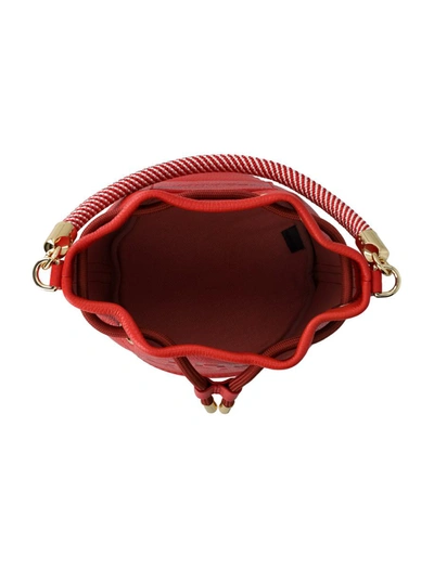 Shop Marc Jacobs The Bucket Bag In True Red