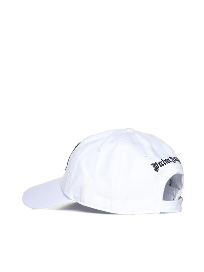 Shop Palm Angels Hats In White