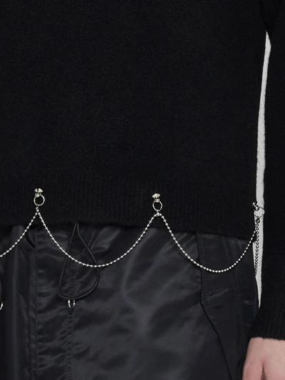 Random Identities Sweater In Black