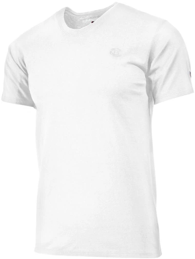 Shop Champion Mens V-neck Fitness T-shirt In White