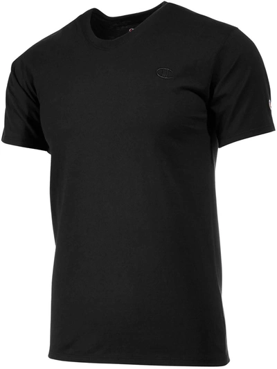 Shop Champion Mens V-neck Fitness T-shirt In Black