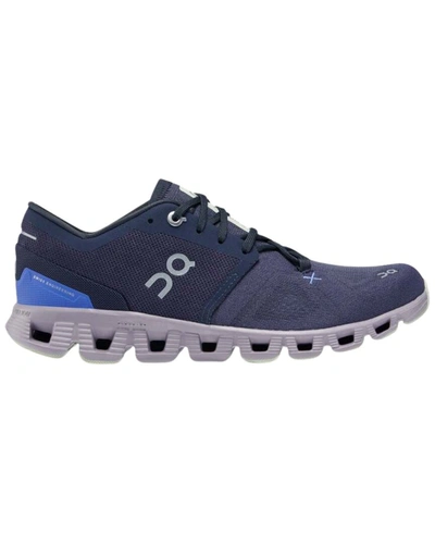 Shop On Running Cloud X 3 Sneaker In Blue