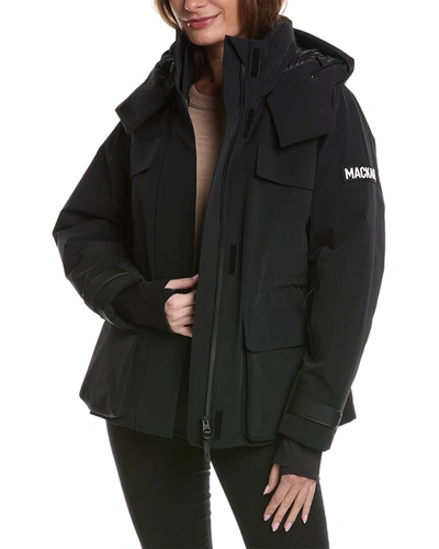 Shop Mackage Iclyn R Medium Down Ski Jacket In Black