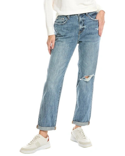Shop Pistola Presley Antidote High-rise Relaxed Roller Jean In Blue
