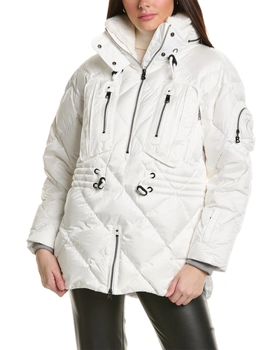 Shop Bogner Vonny-d Quilt Jacket In White