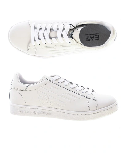 Shop Ea7 Emporio Armani  Shoes In White