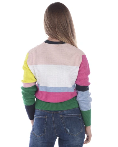 Kenzo Spliced Pullover In Multicolor
