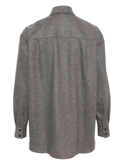 Winnie New York Classic Shirt Clothing In Grey