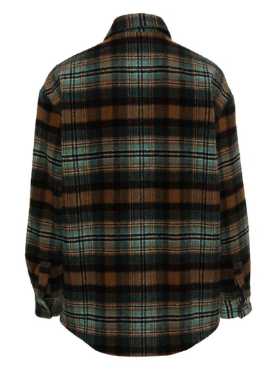 Shop Winnie New York Check Shirt Jacket Clothing In Multicolour