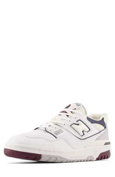 Shop New Balance 550 Basketball Sneaker In White/ Natural Indigo