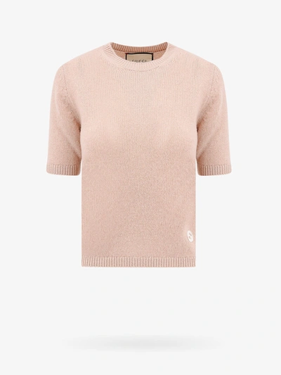 Shop Gucci Sweater In Pink