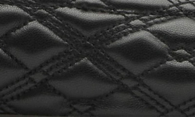 Shop Burberry Sadler Embroidered Ballerina Flats In Black