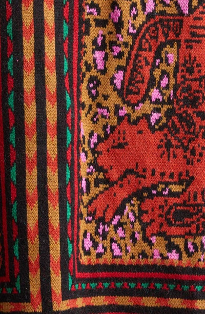 Shop Farm Rio Tapestry Jacquard Cardigan In Multi