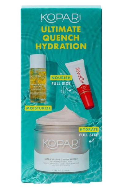 Kopari Ultimate Quench Hydration Kit $64 Value
