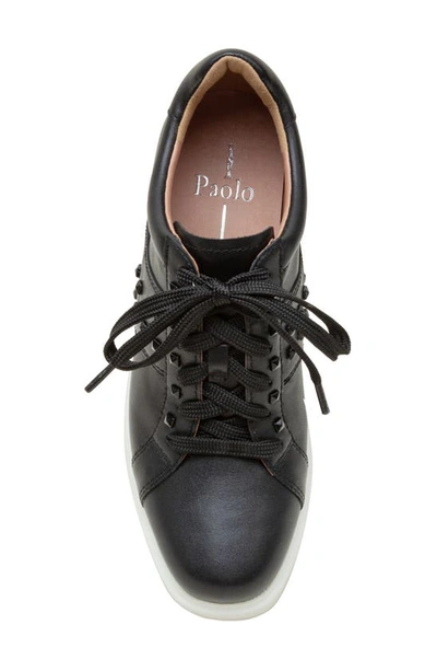 Linea Paolo Katia Wedge Sneaker In Black