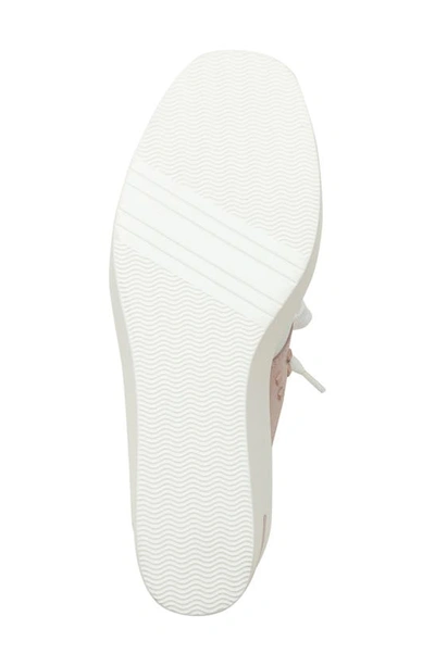 Linea Paolo Katia Wedge Sneaker In Eggshell/ Nude