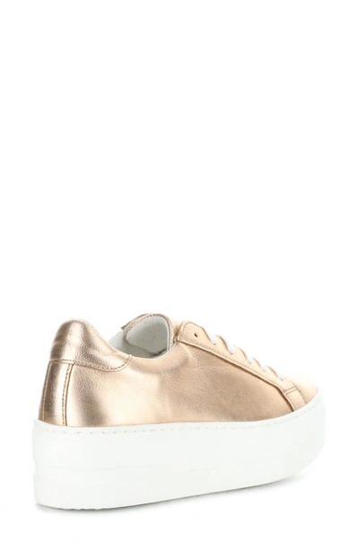 Bos. & Co. Maya Platform Sneaker In Sabbia