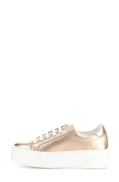 Bos. & Co. Maya Platform Sneaker In Sabbia