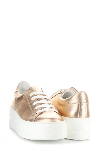 Bos. & Co. Maya Platform Sneaker In Sabbia