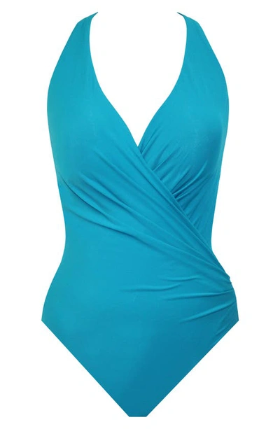 Shop Miraclesuit ® Wrapsody One-piece Swimsuit In Maldives Blue