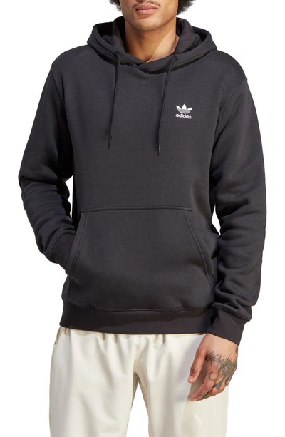 Shop Adidas Originals Essentials Lifestyle Hoodie In Black