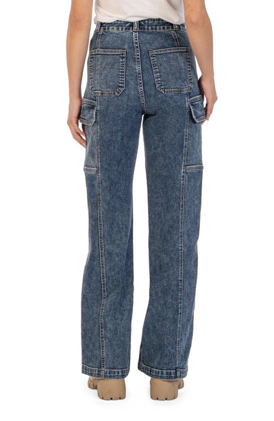 Shop Kut From The Kloth Jodi High Waist Wide Leg Utility Jeans In Wanted