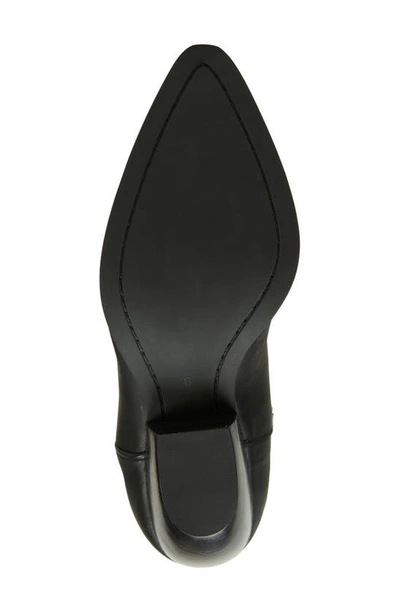 Jeffrey Campbell Calvera 2k Western Knee High Boot In Black Washed