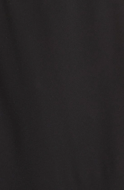 The Row Darnelle Draped Silk Top In Black