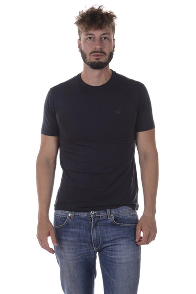 Shop Armani Jeans Aj Topwear In Black