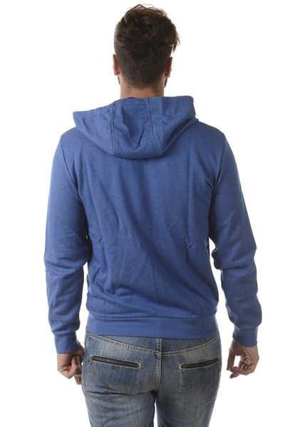 Shop Ea7 Emporio Armani  Sweatshirt Hoodie In Blue