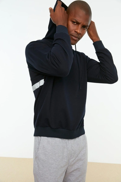 Shop Trendyol Men's Oversize Sweatshirts In Black