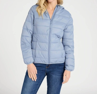 Shop B.young Belena Puffer Jacket In Blue