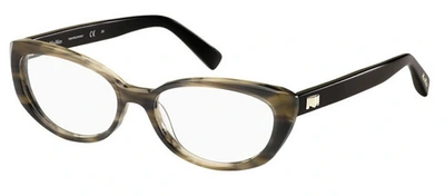 Max Mara 756221 00 Xkd Aviator Eyeglasses In Multi