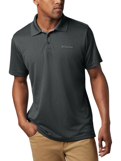 Shop Columbia Sportswear Utilizer Mens Collared Short Sleeve Polo Shirt In Multi