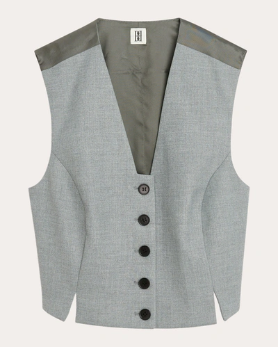 Shop By Malene Birger Women's Bettas Vest Top In Grey