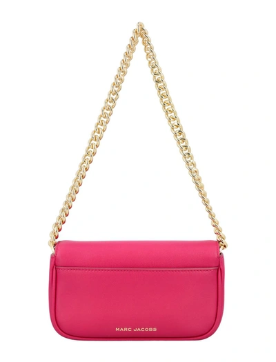 Shop Marc Jacobs The J Mini Shoulder Bag In Lipstick Pink