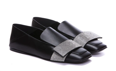 Shop Sergio Rossi Flat Shoes In Black