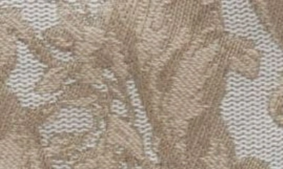 Versace Athena Large Jacquard Tote Bag In Beige/  Gold