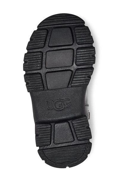 Shop Ugg Ashton Glitter Combat Boot In Glitter Black