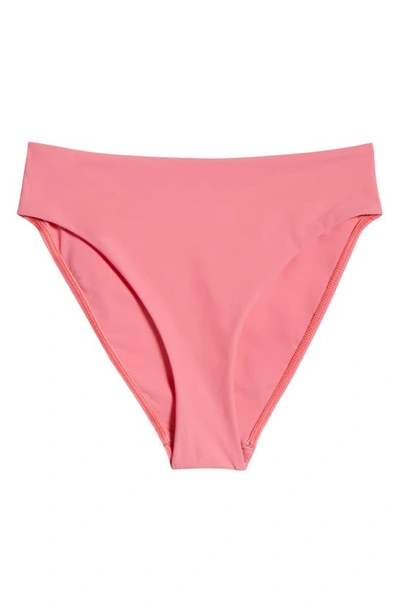 Shop Bondi Born Fern Classic Bikini Bottoms In Rose