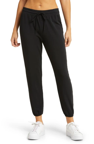 Shop Beyond Yoga Off Duty Joggers In Black