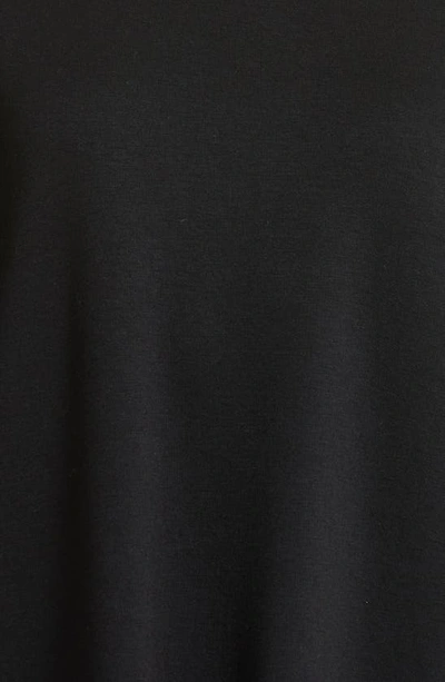 Shop Beyond Yoga Off Duty Fleece Sweatshirt In Black