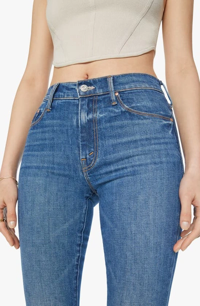 Mother The Weekender Flare Jeans In Its A Small World