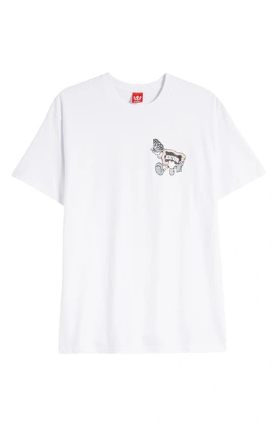 Shop Icecream Garçon Means Boy Graphic T-shirt In White