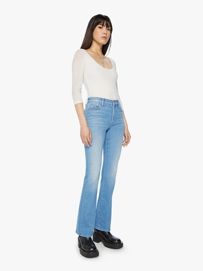 Shop Mother The Outsider Sneak Going Dutch Jeans In Blue