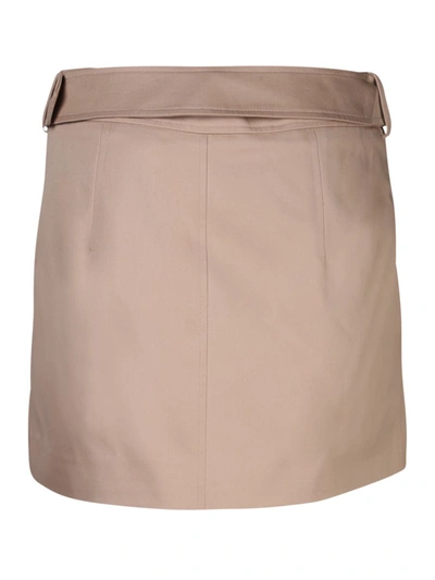 Shop Burberry Skirts In Beige