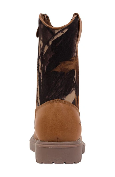 Shop Deer Stags Tour Thinsulate Camouflage Water Resistant Boot In Light Brown/ Brown Camo