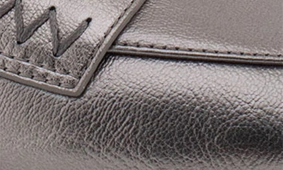 Shop Aerosoles Benvenuto Loafer In Graphite Pu Leather