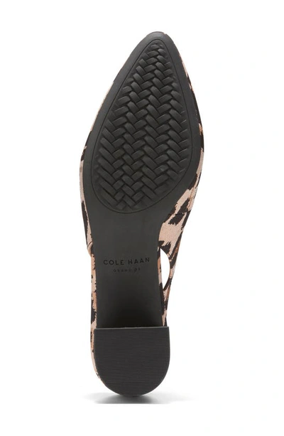 Shop Cole Haan The Go To Slingback Pump In Leopard Ja