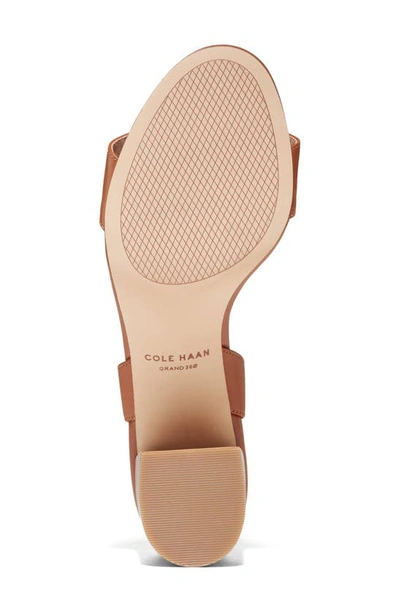 Shop Cole Haan Josie Block Heel Sandal In British Tan